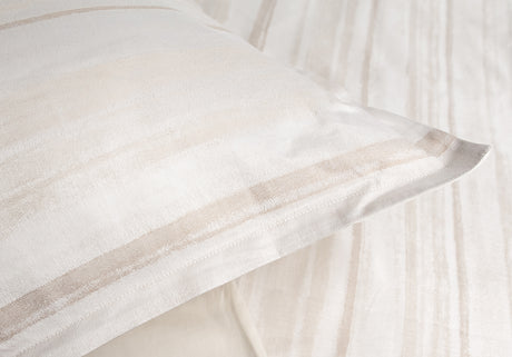 Mirage Sand Bedding Detail by Kevin O'Brien Studio at Fig Linens and Home