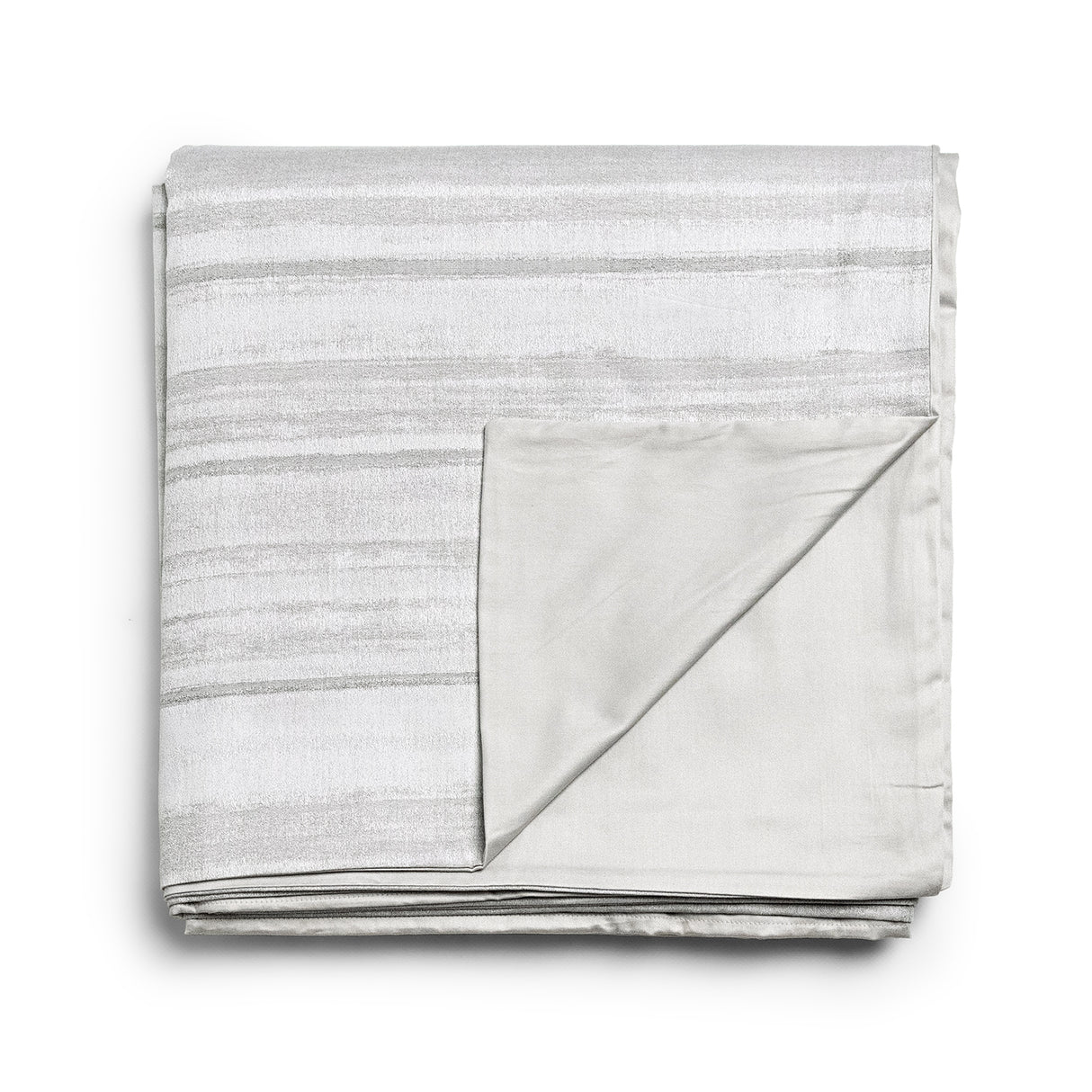 King Duvet Cover - Kevin O'Brien Mirage Silver Bedding at Fig Linens and Home