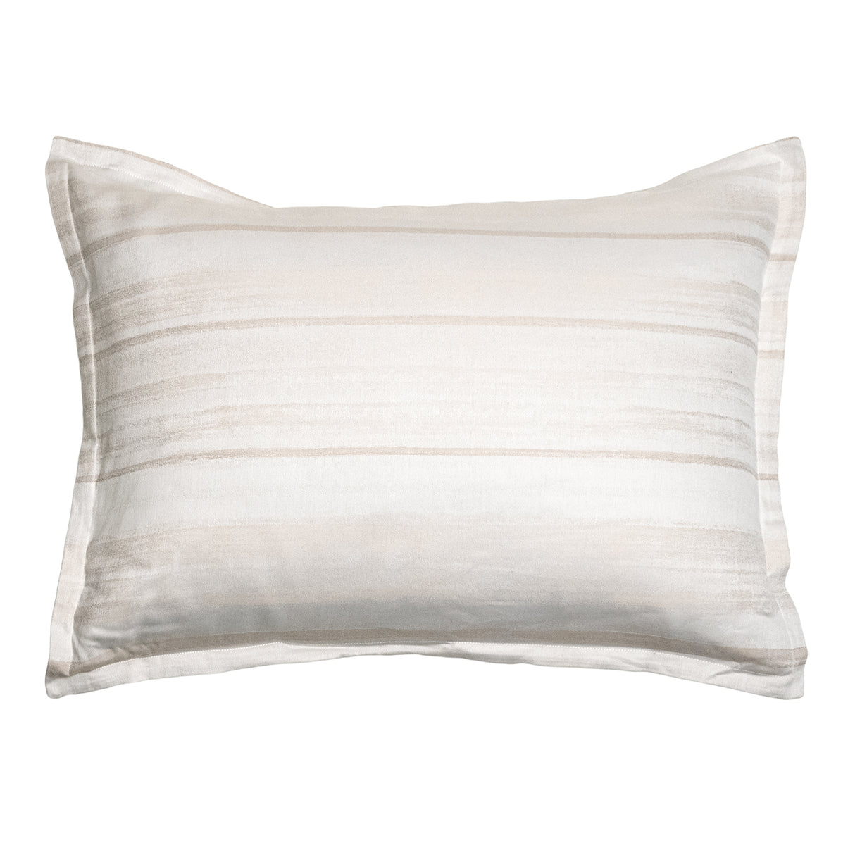 Standard Pillow Sham Front- Kevin O'Brien Mirage Sand Bedding at Fig Linens and Home