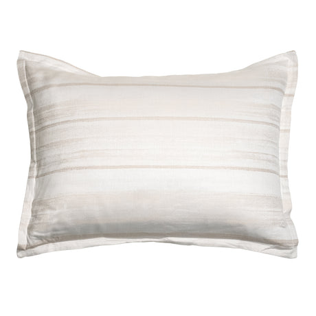 Standard Pillow Sham Front- Kevin O'Brien Mirage Sand Bedding at Fig Linens and Home