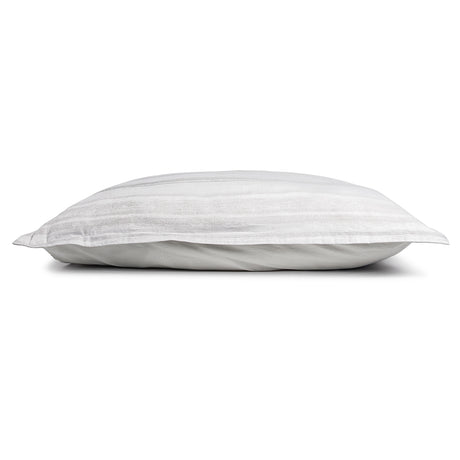 Standard Pillow Sham Side - Kevin O'Brien Mirage Silver Bedding at Fig Linens and Home