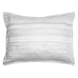 Standard Pillow Sham Front - Kevin O'Brien Mirage Silver Bedding at Fig Linens and Home