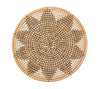 Majorelle Placemat in Natural & Brown Set of 4 by Kim Seybert 1