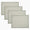 Laksha Clover Green Placemats Set of 4 by Matouk Schumacher at Fig Linens and Home