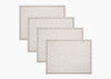 Laksha Oak Placemats Set of 4 by Matouk Schumacher at Fig Linens and Home