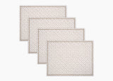 Laksha Oak Placemats Set of 4 by Matouk Schumacher at Fig Linens and Home