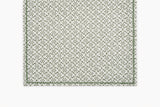 Clover Green Runner - Laksha Table Runner by Matouk Schumacher at Fig Linens and Home