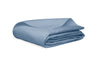 Quilted Coverlet - Alba Hazy Blue Quilts by Matouk - Luxury Bedding in Cotton Sateen