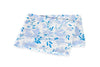 Alexandra Sky Flat Sheet | Matouk Lulu DK at Fig Linens