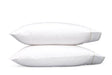 Pillowcases | Matouk Ansonia Almond Cotton Bedding at Fig Linens and Home