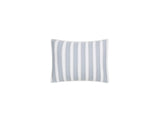 Boudoir Pillow - Apollo Stripe Dove Matelasse by Matouk Schumacher at Fig Linens and Home