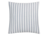 Euro Sham - Apollo Stripe Dove Matelasse by Matouk Schumacher at Fig Linens and Home
