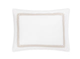 Pillow Sham - Matouk Schumacher Astor Braid Dune Bedding - Fig Linens and Home