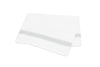 Flat Sheet - Matouk Schumacher Astor Braid Silver Bedding - Fig Linens and Home