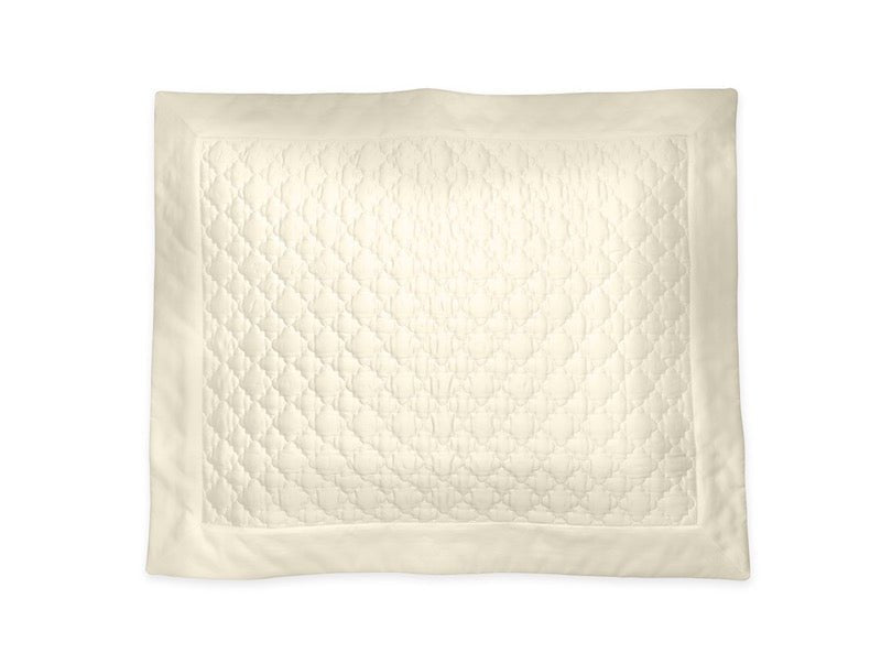 Matouk Ava Sham in Ivory | Fig Linens and Home