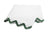 Aziza Green Flat Sheet | Matouk Bedding at Fig Linens and Home