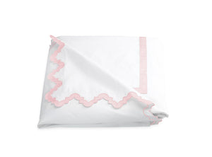 Aziza Pink Duvet Cover | Matouk Bedding at Fig Linens and Home