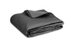 Quilted Coverlet - Matouk Basketweave Charcoal - Fig Linens and Home