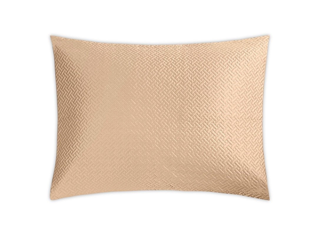 Pillow Sham - Matouk Basketweave Ambrosia - Fig Linens and Home