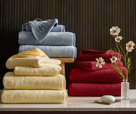 Milagro Towels by Matouk at Fig Linens and Home - Lifestyle Image 1