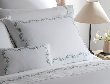 Daphne Bedding by Matouk - Percale Cotton Sheets and Duvet Covers - Detail 3