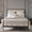Matouk Malibu coverlet pebble at Fig Linens and Home