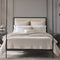 Matouk Malibu coverlet pebble at Fig Linens and Home