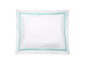 Pillow Sham - Matouk Lowell Lagoon Bedding at Fig Linens and Home