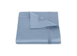 Matouk Duvet Cover - Nocturne Cotton Sateen Hazy Blue Bedding at Fig Linens and Home