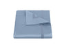 Matouk Duvet Cover - Nocturne Cotton Sateen Hazy Blue Bedding at Fig Linens and Home