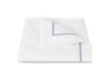 Matouk Bergamo Hazy Blue Duvet Cover | Fig Linens