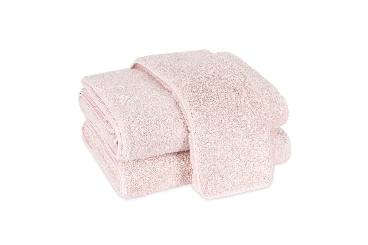 Cairo Towels in Blush Pink | Matouk Towels at Fig Linens and Home