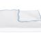Coverlet - Matouk Camila Pique Light Blue Blanket Cover at Fig Linens and Home