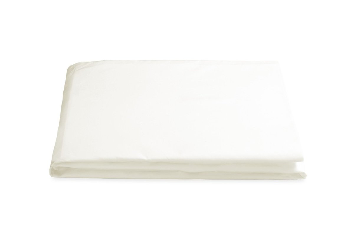 Ceylon White Fitted Sheet | Percale Bedding by Matouk