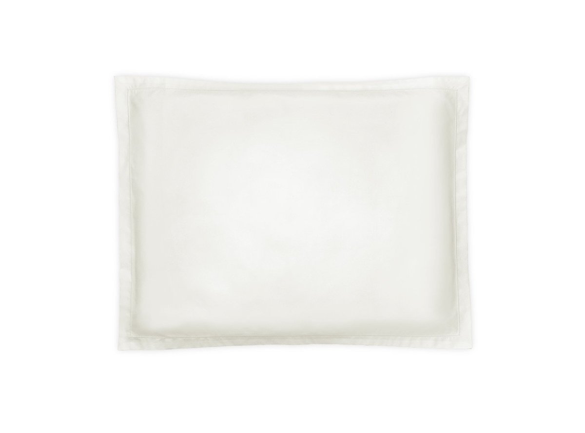 Matouk Ceylon Satin Stitch Ivory Pillow Sham