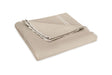 Matouk Classic Chain Scallop Matelasse coverlet Dune and Bone  | Matouk at Fig Linens and Home