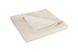 Matouk Classic Chain Scallop Matelasse coverlet Ivory and White  | Matouk at Fig Linens and Home