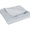 Matouk Classic Chain Scallop Matelasse coverlet Pool and Bone  | Matouk at Fig Linens and Home