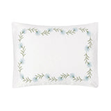 Daphne Matelassé in Bluebell |  Matouk Boudoir Sham at Fig Linens and Home