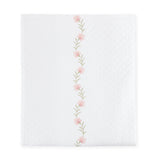 Daphne Matelassé in Peony Pink |  Matouk Coverlet at Fig Linens and Home