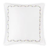 Daphne Matelassé in Lilac |  Matouk Euro Square Sham at Fig Linens and Home