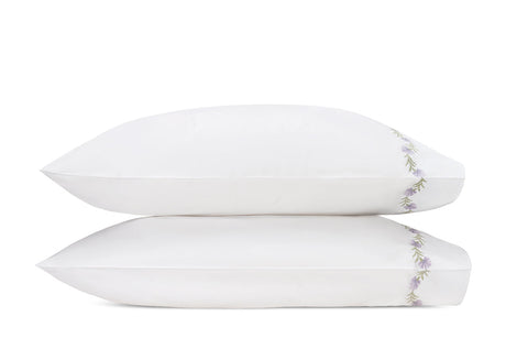 Matouk Daphne Standard Pillowcase Lilac