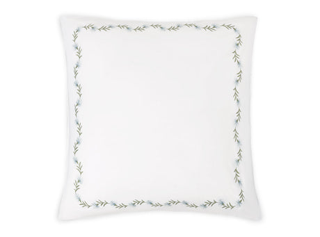 Matouk Daphne Euro Sham Bluebell