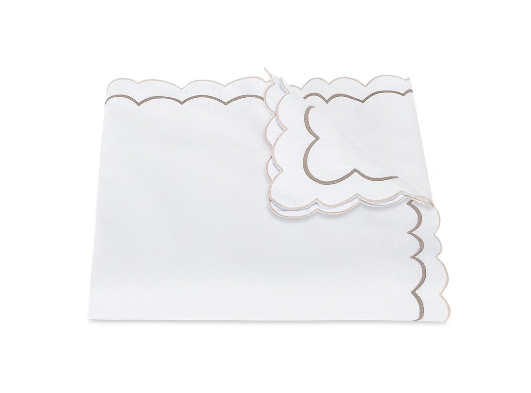 Matouk Duvet Cover Driftwood India Pique | Fig Linens and Home