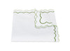 Matouk Duvet Cover Grass Green India Pique | Fig Linens and Home