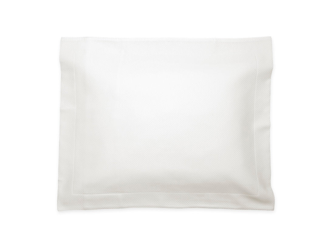 Pillow Sham- Elliot Bone Matelasse by Matouk - Fig Linens and Home