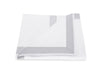 Matouk Emory Duvet Cover in Dove at Fig Linens and Home