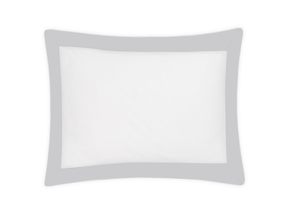 Pillow Sham - Matouk Emory Pillow Sham in Dove at Fig Linens and Home