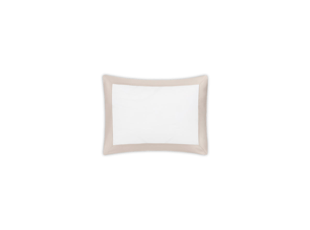 Boudoir Sham - Matouk Emory Pillow Sham in Dune at Fig Linens and Home