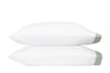 Matouk Emory Pillowcases in Celadon at Fig Linens and Home